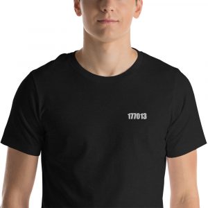 177013 Embroidered Unisex t-shirt