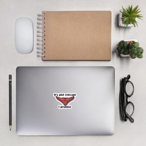 Plot Relevant Panties Sticker